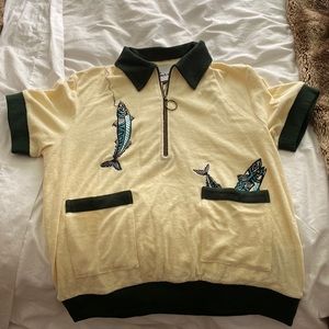Tombolo Cabana angler shirt size Large
